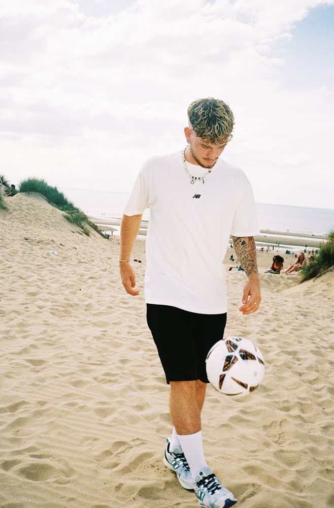 Soccerbible x NewBalance Harvey Elliot project image.